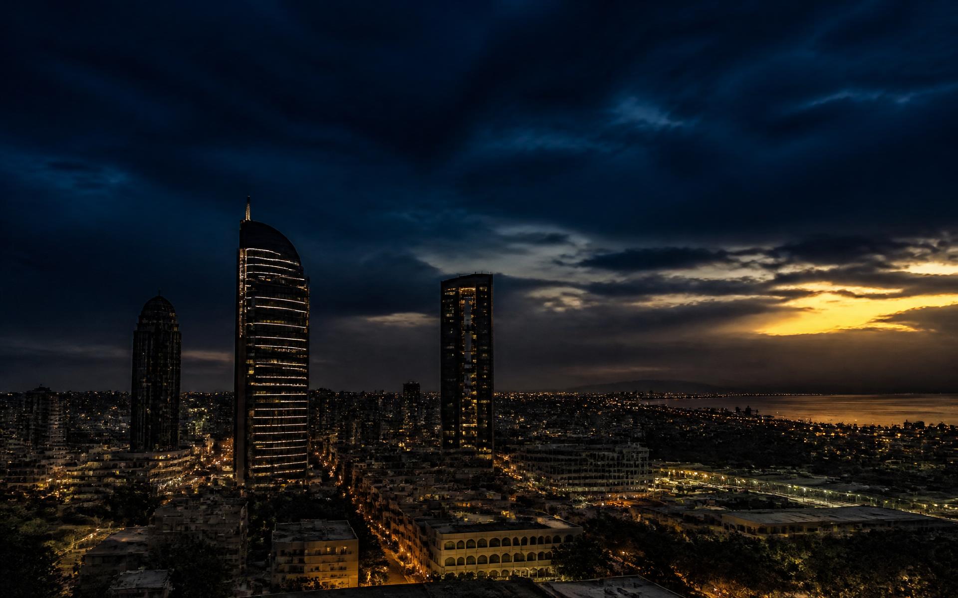 Dakar au crépuscule